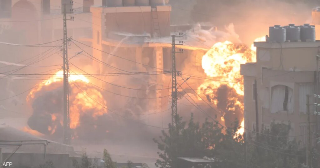 إسرائيل تشن سلسلة غارات مكثفة على الجنوب اللبناني