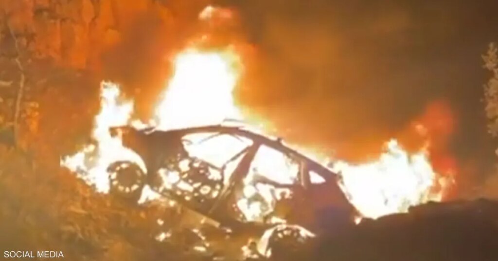 فيديو: غارة إسرائيلية تستهدف سيارة شرق لبنان.. وسقوط 4 قتلى