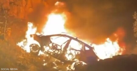 فيديو: غارة إسرائيلية تستهدف سيارة شرق لبنان.. وسقوط 4 قتلى