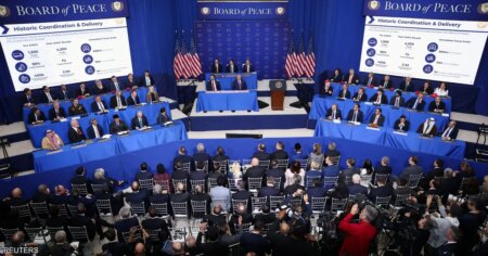 الشيخ يعلن إنشاء مكتب ارتباط مع "مجلس السلام" بشأن غزة