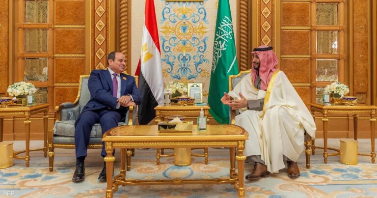 الرئيس المصري يزور السعودية ويلتقي ولي العهد
