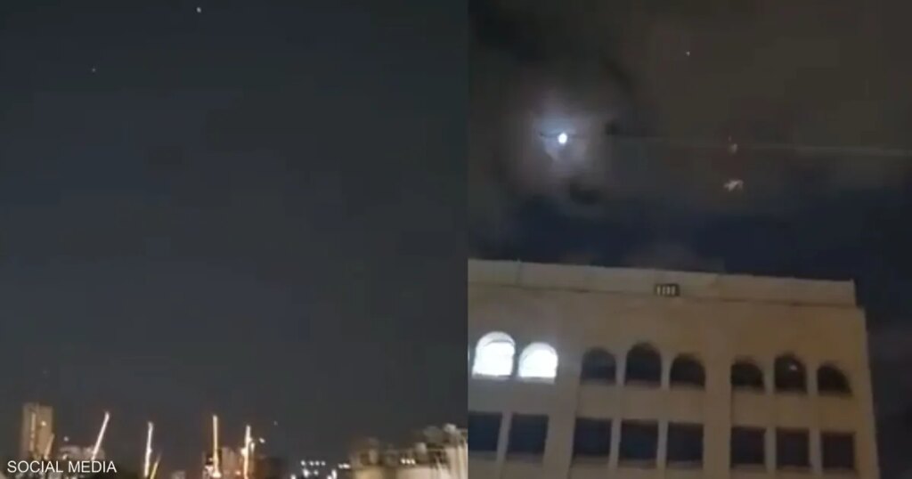 فيديو: الدفاعات الإسرائيلية تعترض عددا من الصواريخ الإيرانية