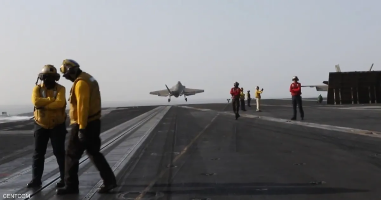 بعد مزاعم إيرانية.. سنتكوم تنشر فيديو لـ"أبراهام لينكولن"