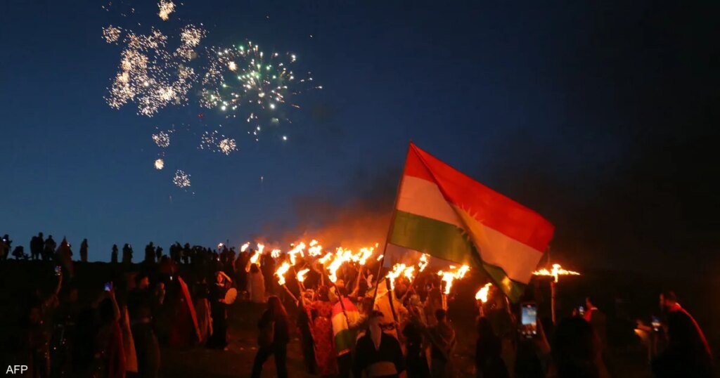 أكراد إيران يحيون عيد نوروز في العراق.. والعودة حلم مؤجل