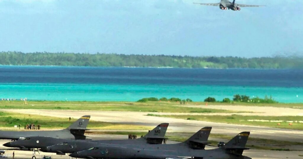 إيران فشلت في استهداف قاعدة أميركية بريطانية بصاروخين