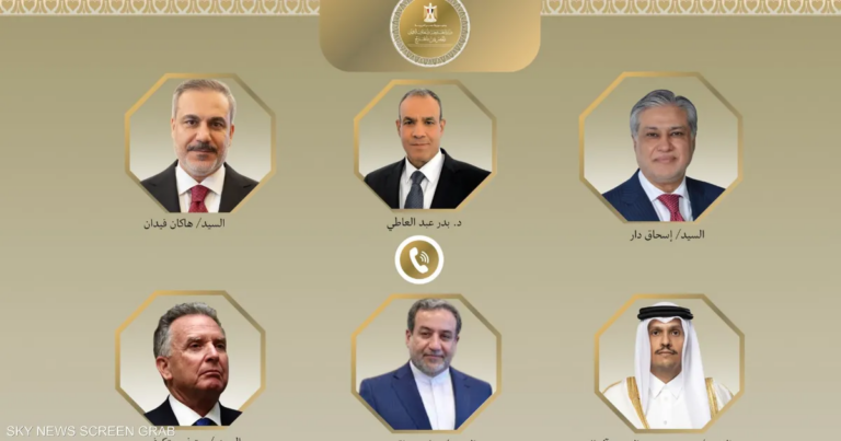مصر.. اتصالات مكثفة لخفض التصعيد في المنطقة ووقف الحرب