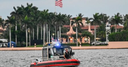 طائرة تخترق منطقة حظر الطيران قرب مقر إقامة ترامب