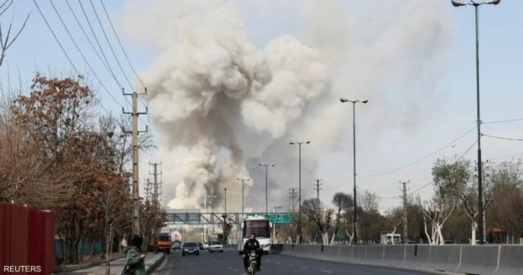 الجيش الإسرائيلي يعلن استهداف مواقع عسكرية في طهران