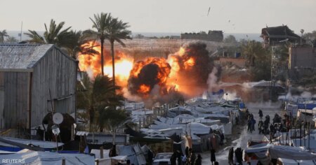 قتلى فلسطينيون بغارة إسرائيلية على غزة