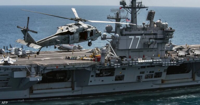 3 حاملات طائرات أميركية من أجل حرب إيران.. أين تتمركز الآن؟