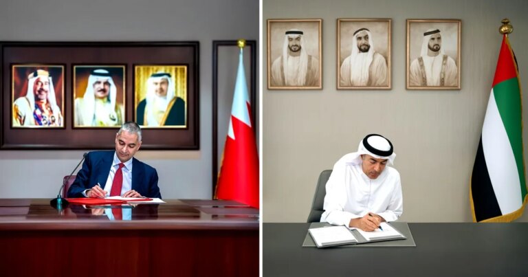 الإمارات والبحرين توقعان اتفاقية مقايضة بين الدرهم والدينار