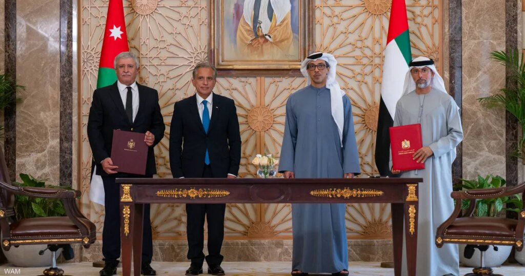 اتفاقية بين الإمارات والأردن لتطوير السكك الحديدية في العقبة