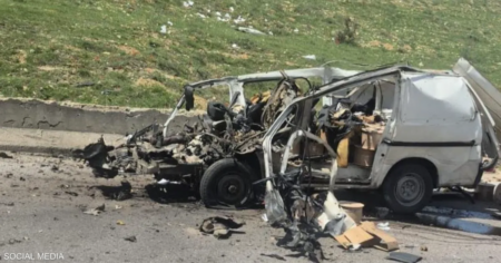 غارة إسرائيلية تستهدف طريق "بيروت دمشق" وتوقع قتيلا