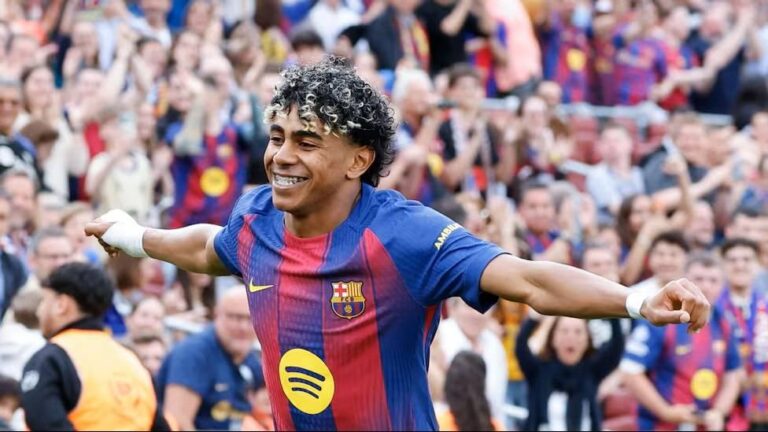 برشلونة يلتهم إسبانيول بـ«الترافيلا» ولامين يامال يكسر الأرقام القياسية