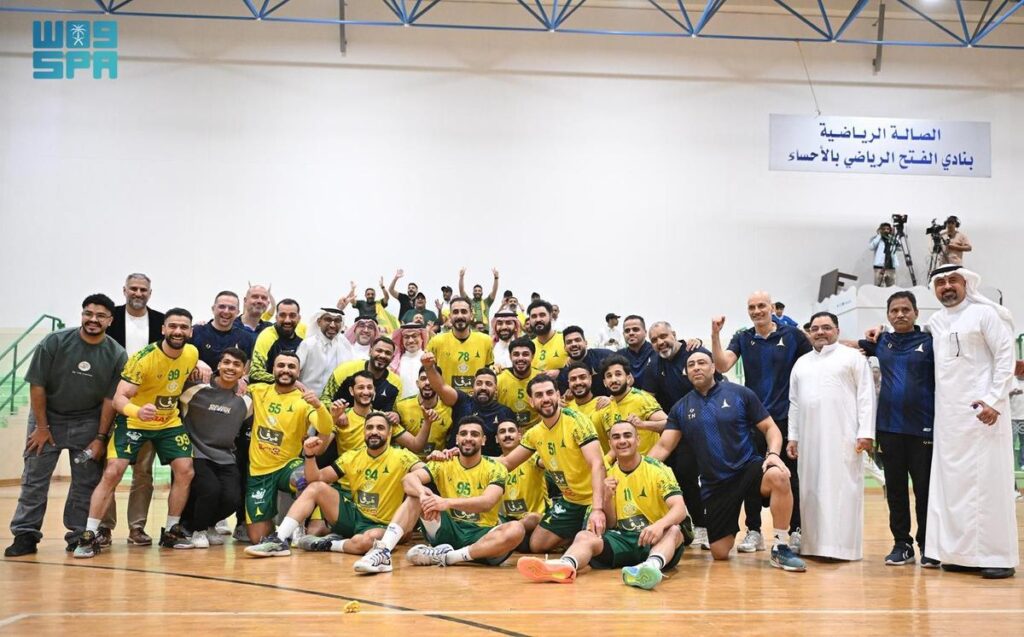 الخليج يحسم لقب ممتاز اليد السعودية قبل الختام بـ(3) جولات