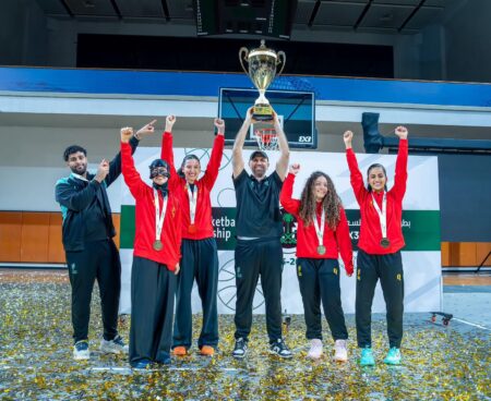 فارسات القادسية يتوّجن بلقب البطولة السعودية لكرة السلة (3×3)