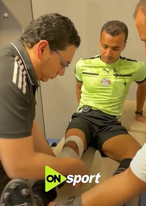 أبوريدة يساند الشهدي بعد إصابته.. واتحاد الكرة يتكفل بالعلاج والتأهيل