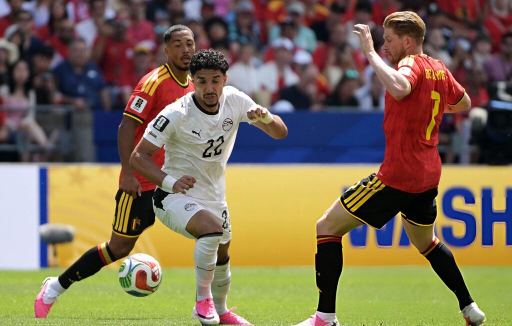 التعادل الإيجابي يحسم مواجهة مصر وبلجيكا في مونديال 2026