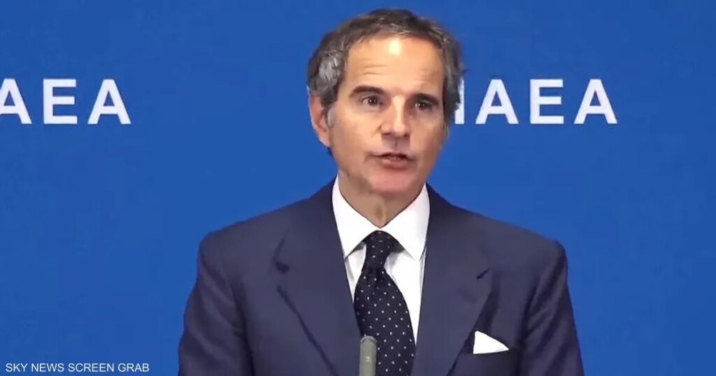 غروسي يشيد باستجابة الإمارات بعد الاعتداء على محطة براكة