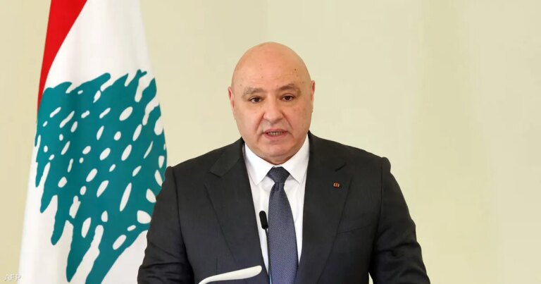 عون يرد على "الضغوط" للانسحاب من المفاوضات مع إسرائيل
