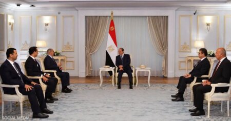 السيسي وحفتر يبحثان تعزيز استقرار ليبيا ودعم جهود السلم والأمن