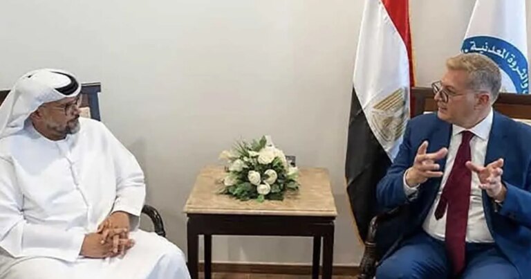 مصر والإمارات تبحثان سبل تعزيز الشراكة في قطاعي البترول والطاقة مصر والإمارات تبحثان سبل تعزيز الشراكة في قطاعي البترول والطاقة