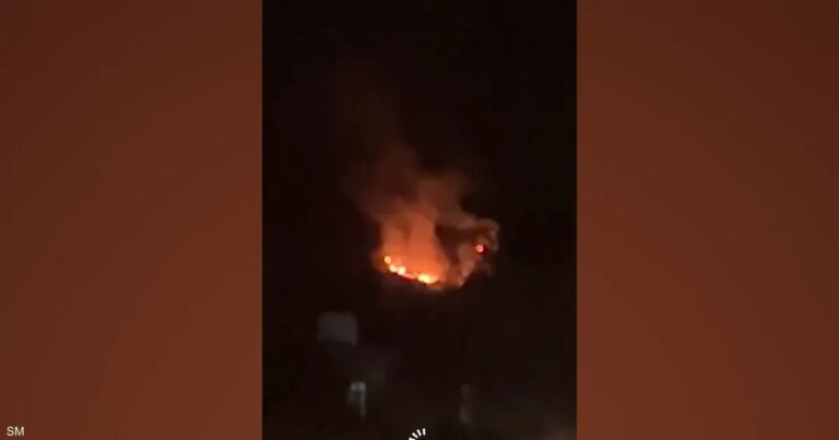 مصدر أمني: إسقاط طائرة مسيرة في سوران بأربيل واندلاع حريق في موقع سقوطها