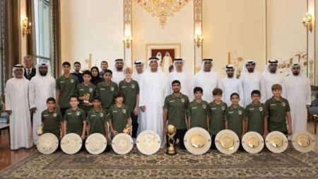 سعود بن صقر: الرياضة ركيزة لترسيخ قيم التنافس الإيجابي سعود بن صقر: الرياضة ركيزة لترسيخ قيم التنافس الإيجابي
