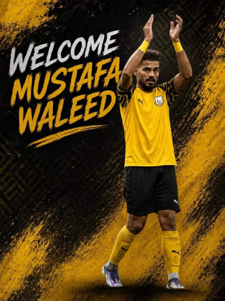 مصطفى وليد يوقع رسمياً لنادي أربيل العراقي
