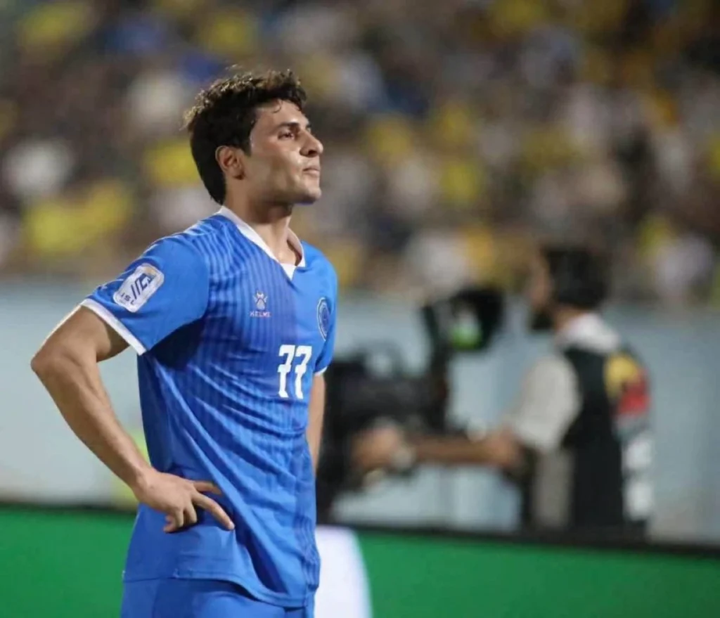 سيف رشيد يسجل جميع أهداف الطلبة في 3 مباريات متتالية