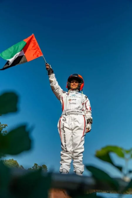 علياء عبد السلام تحطم الرقم القياسي العالمي للسرعة في سباقات الفورمولا 4 علياء عبد السلام تحطم الرقم القياسي العالمي للسرعة في سباقات الفورمولا 4