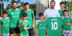 ميسي يظهر بقميص ناديه الكتالوني الجديد في كورنيا بعد رحيله عن برشلونة