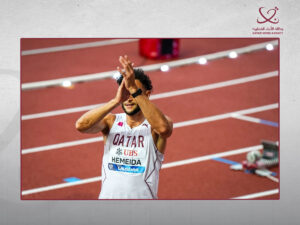 العداء القطري باسم حميدة يتوج بالمركز الأول في بطولة بلنزونا السويسرية لألعاب القوى