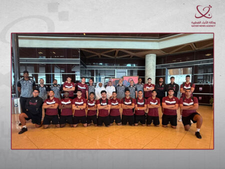 منتخب قطر للناشئين لكرة اليد يصل الأردن للمشاركة في البطولة الآسيوية