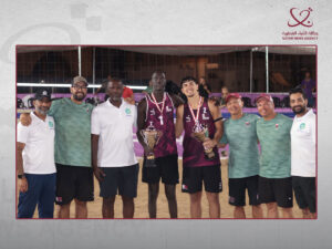 منتخب قطر للطائرة الشاطئية يحصد فضية بطولة غرب آسيا