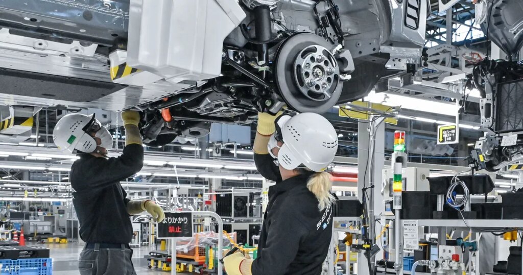 تباطؤ وتيرة نمو القطاع الصناعي في اليابان