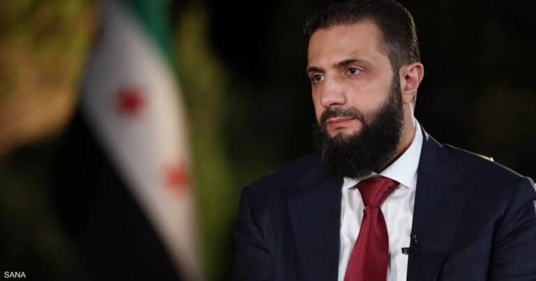 الشرع لترامب: امنح إسرائيل نيوجيرسي بدلاً من الجولان الشرع لترامب: امنح إسرائيل نيوجيرسي بدلاً من الجولان