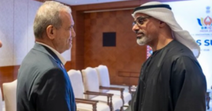 ولي عهد أبوظبي ورئيس إيران يبحثان سبل خفض التصعيد في المنطقة