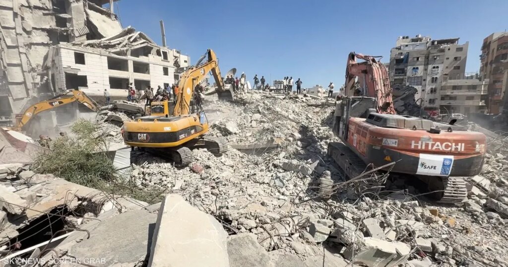 انتهاء عمليات البحث تحت أنقاض مبنى غزة والإعلان عن حصيلة الضحايا والناجين انتهاء عمليات البحث تحت أنقاض مبنى غزة والإعلان عن حصيلة الضحايا والناجين