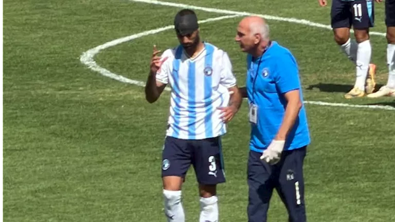 نقل لاعب بيراميدز إلى المستشفى بعد تعرضه لإصابة خطيرة أمام جورماهيا