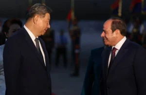 شي جين بينغ يؤكد للسيسي أهمية رفض التدخلات الخارجية في الشرق الأوسط
