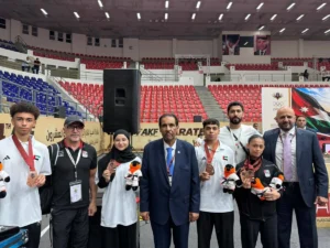 منتخب الإمارات للكاراتيه يحصد 5 ميداليات برونزية في البطولة الآسيوية