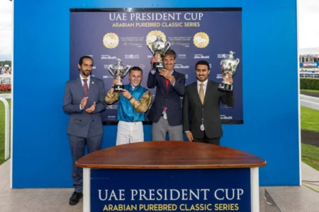 روميو إيه تي يتوج بلقب كأس رئيس الدولة للخيول العربية الأصيلة روميو إيه تي يتوج بلقب كأس رئيس الدولة للخيول العربية الأصيلة