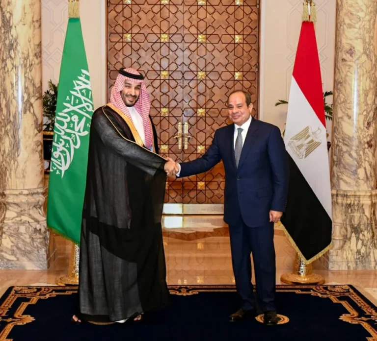 السيسي يؤكد لمحمد بن سلمان دعم مصر للسعودية في إجراءات حماية أمنها