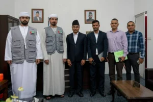 فريق الإمارات الإغاثي يبحث مع هيئة الكوارث النيبالية خطط التعافي وإعادة الإعمار