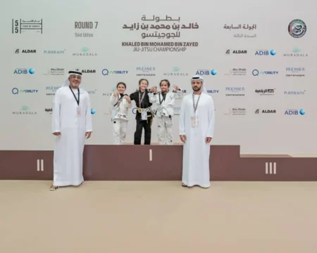 بني ياس يتصدر منافسات اليوم الثاني من بطولة خالد بن محمد للجوجيتسو