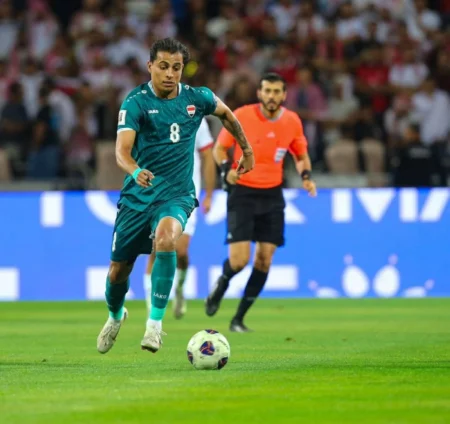 بايش يعزز رقمه القياسي كأكثر اللاعبين العراقيين مشاركةً في بطولات الخليج للمرة الخامسة