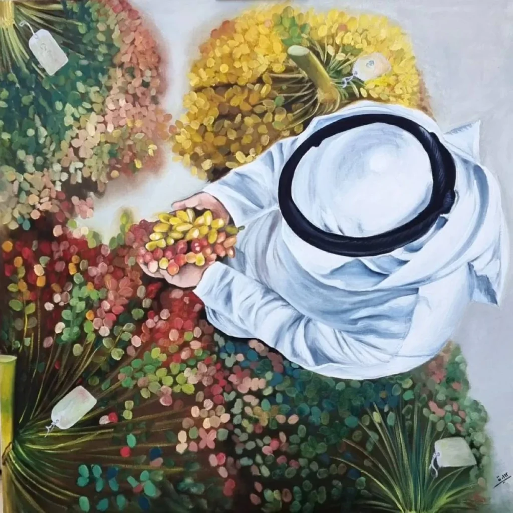 عالية المنصوري تستهل حكاياتها بـ «النخلة» عالية المنصوري تستهل حكاياتها بـ «النخلة»