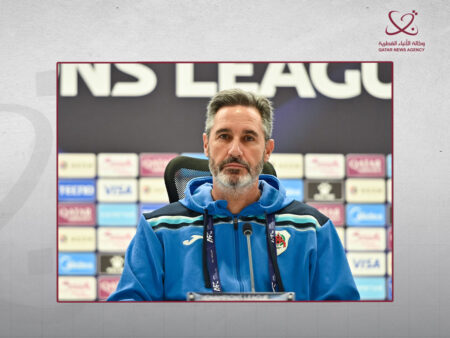 مدرب الريان يؤكد جاهزية فريقه لمواجهة الفيصلي الأردني غداً في دوري أبطال آسيا 2 مدرب الريان يؤكد جاهزية فريقه لمواجهة الفيصلي الأردني غداً في دوري أبطال آسيا 2