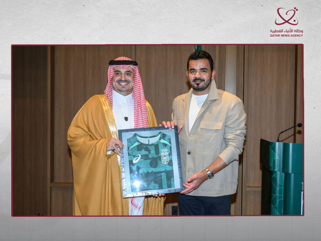 رئيس اللجنة الأولمبية القطرية يشارك في احتفال الوفد السعودي باليوم الوطني في ناغويا اليابانية